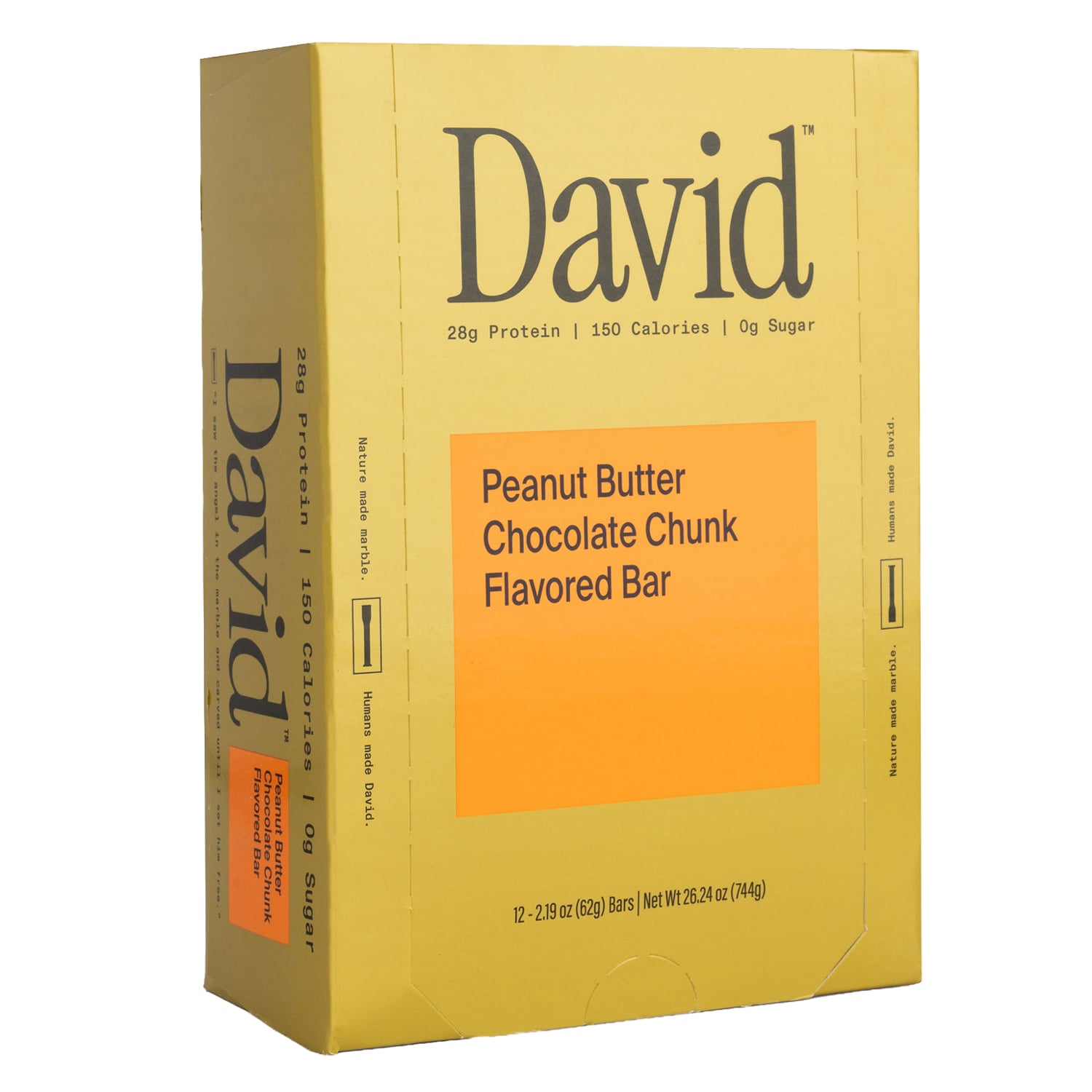 David Protein Bars, Peanut Butter Chocolate Chunk